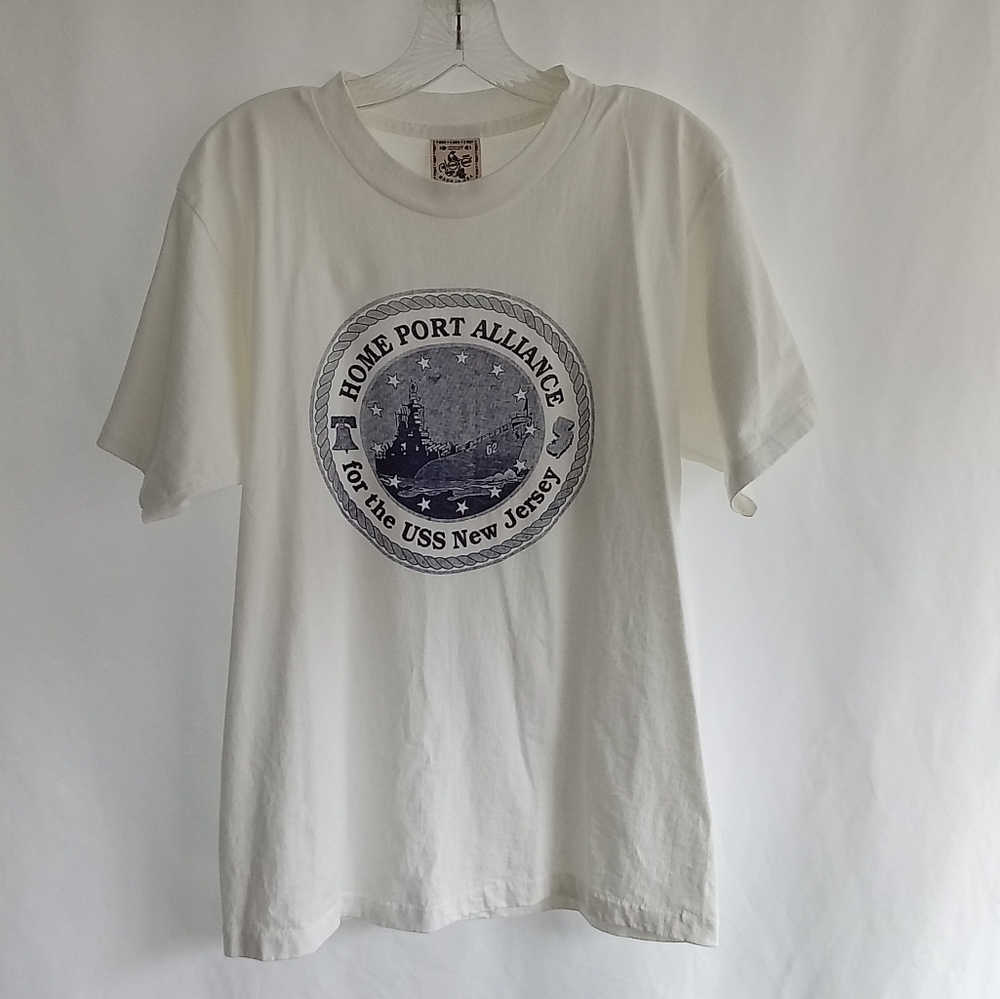 Alore Home Port Allliance for the USS New Jersey Shirt Size Medium